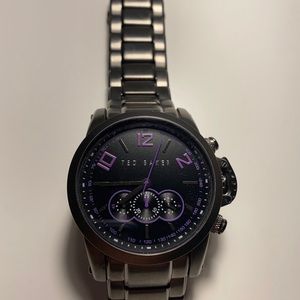 Men’s Ted Baker Watch, Gunmetal band